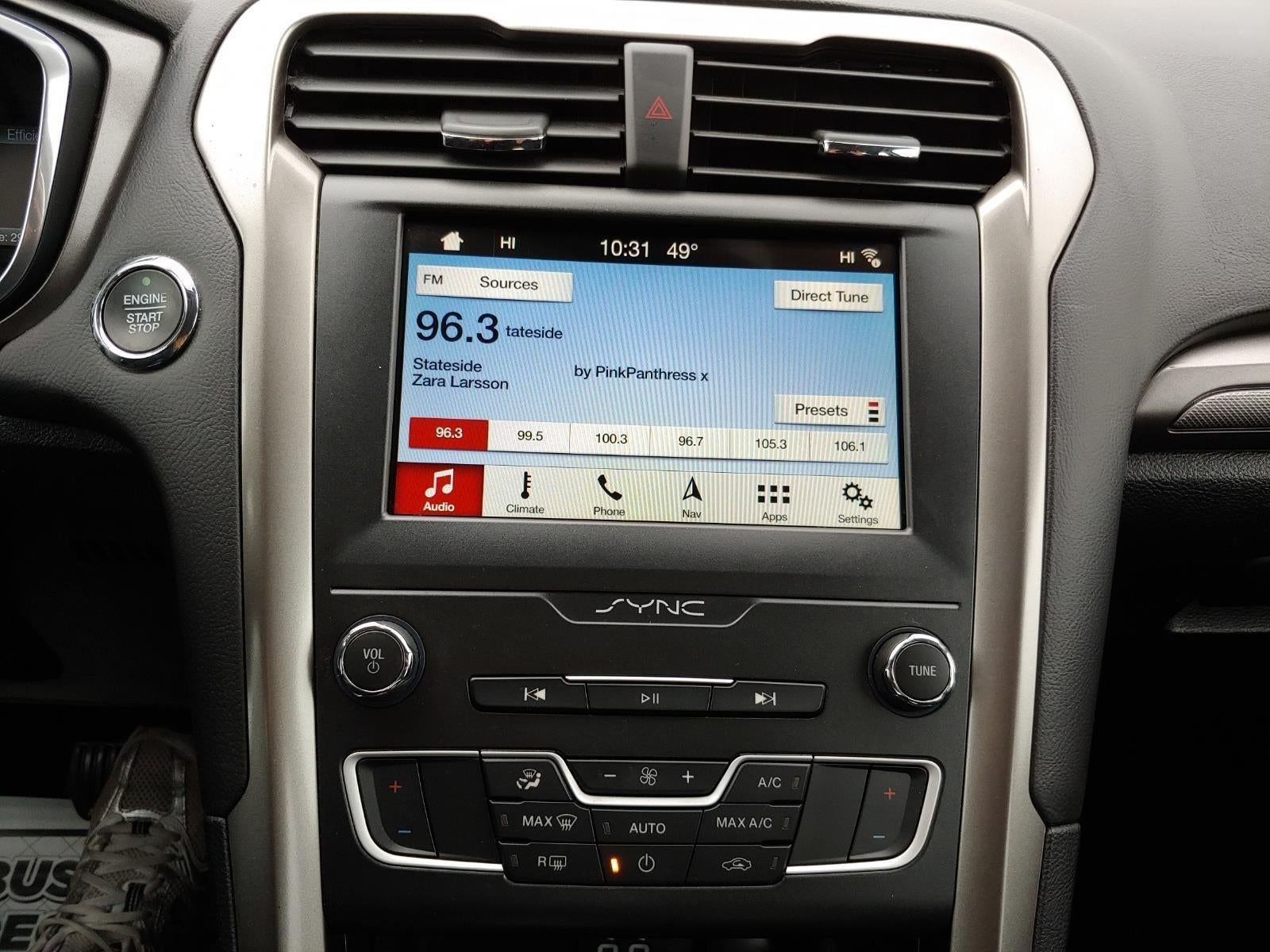 2019 Ford Fusion Hybrid SE