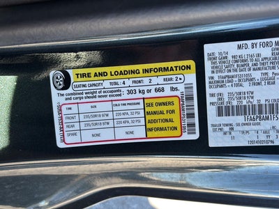 2015 Ford MUSTANG Base