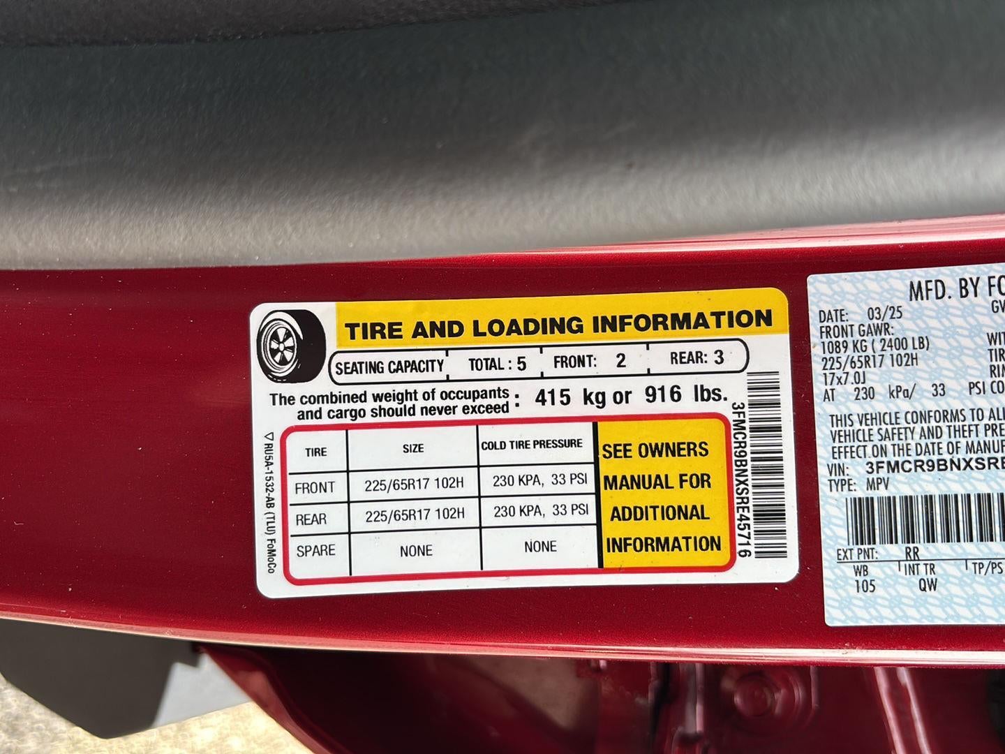 2025 Ford Bronco Sport Big Bend