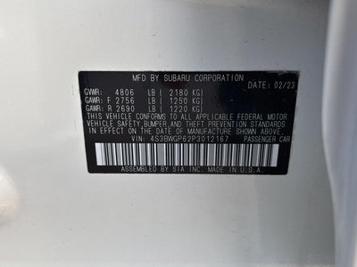 2023 Subaru Legacy Touring XT