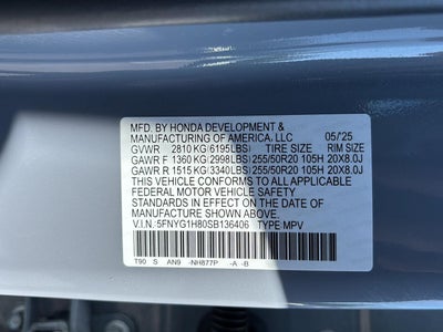 2025 Honda Pilot Elite