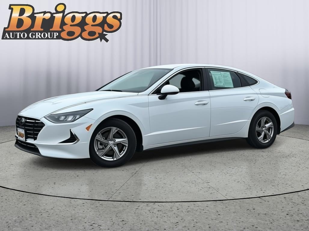 Used 2021 Hyundai Sonata SE with VIN 5NPEG4JA1MH086556 for sale in Kansas City