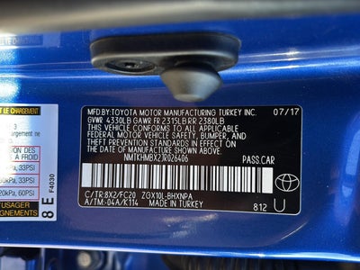 2018 Toyota C-HR XLE Premium