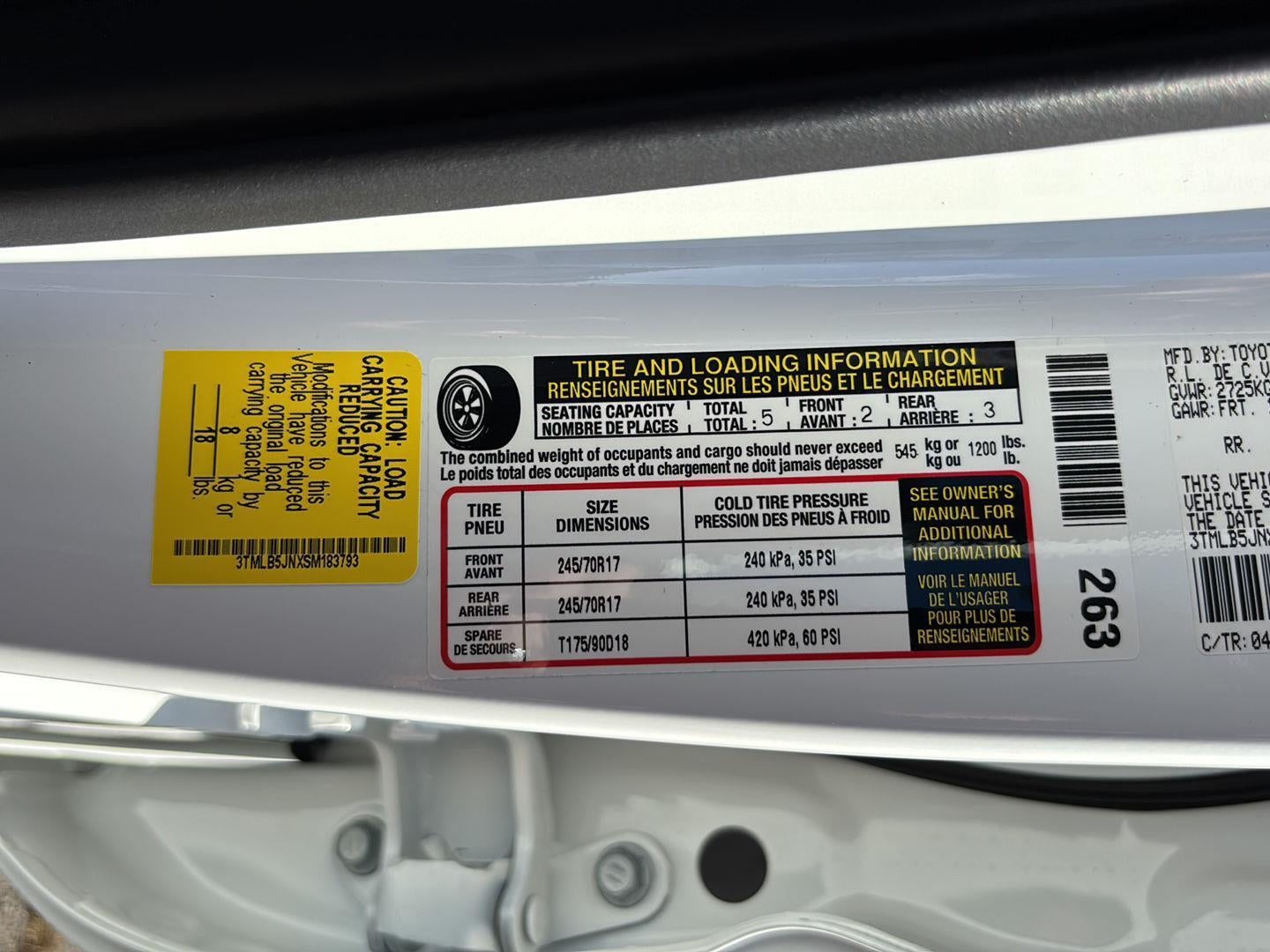 2025 Toyota Tacoma SR5