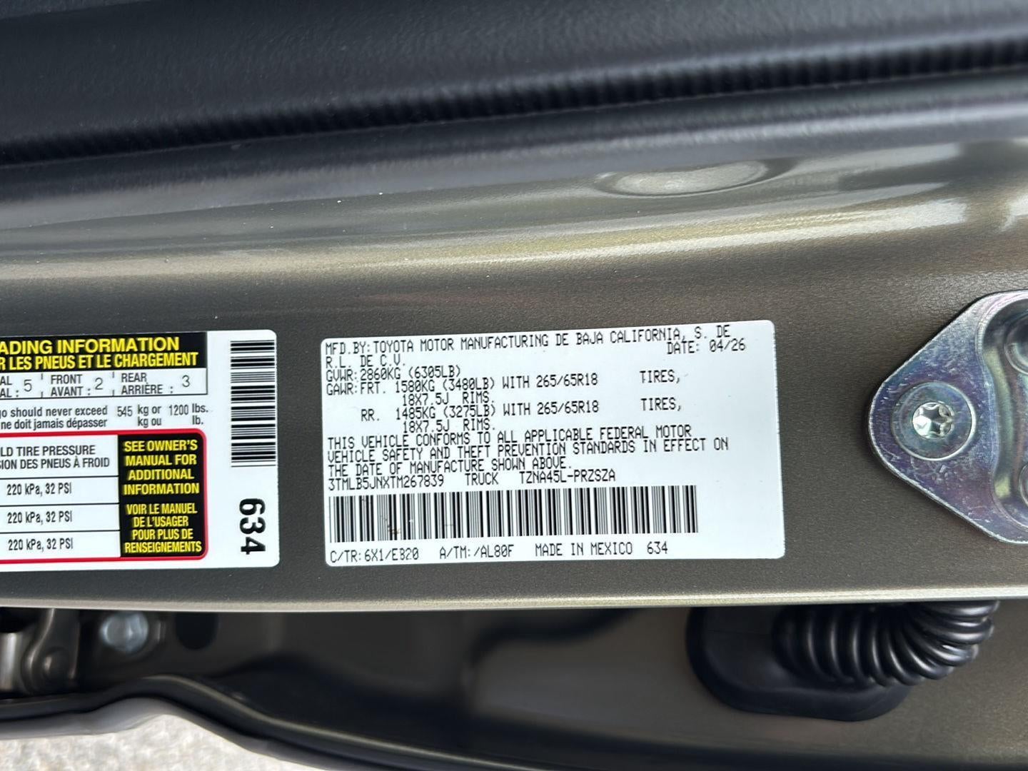 2026 Toyota Tacoma Limited