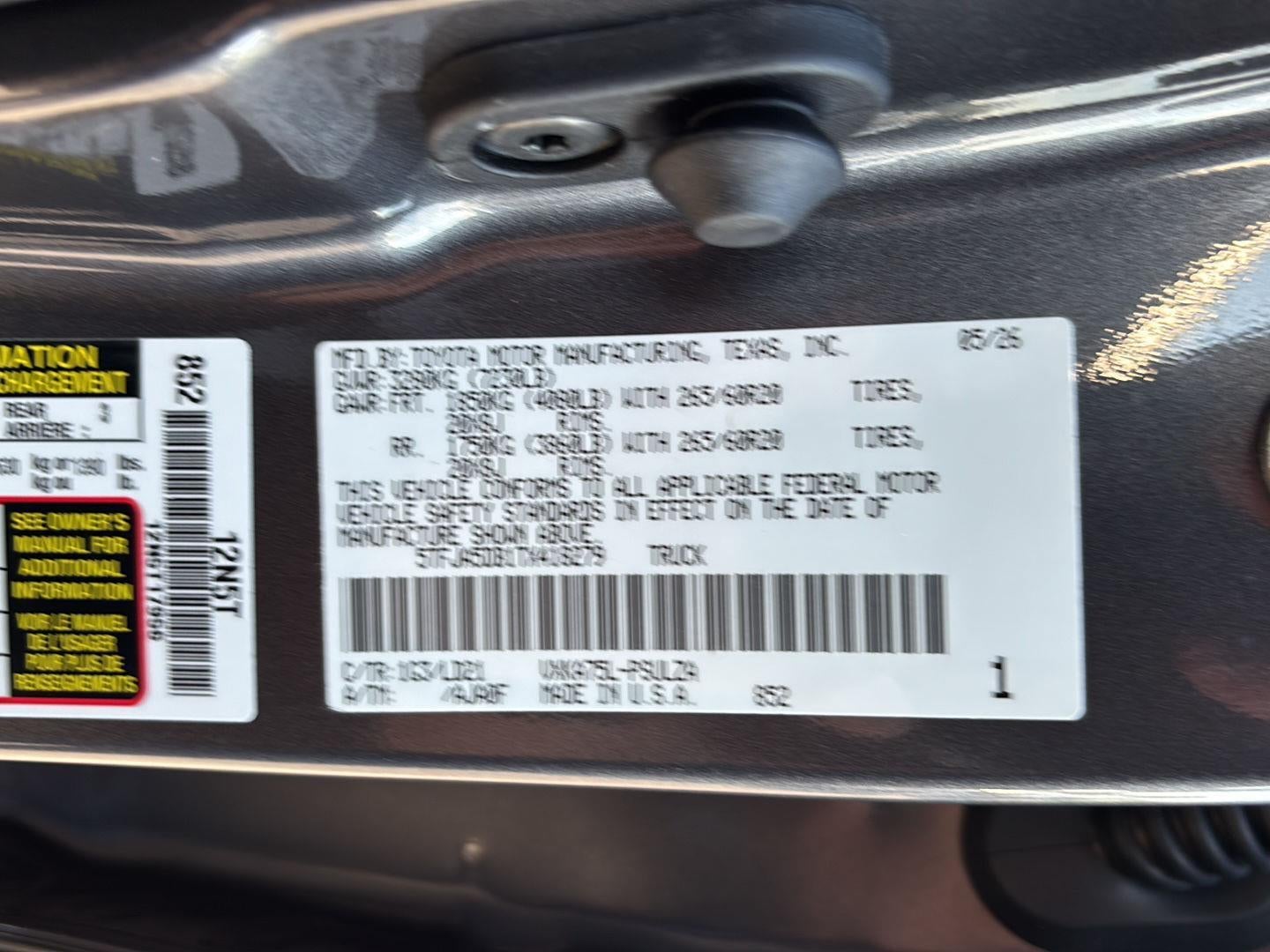 2026 Toyota Tundra Limited