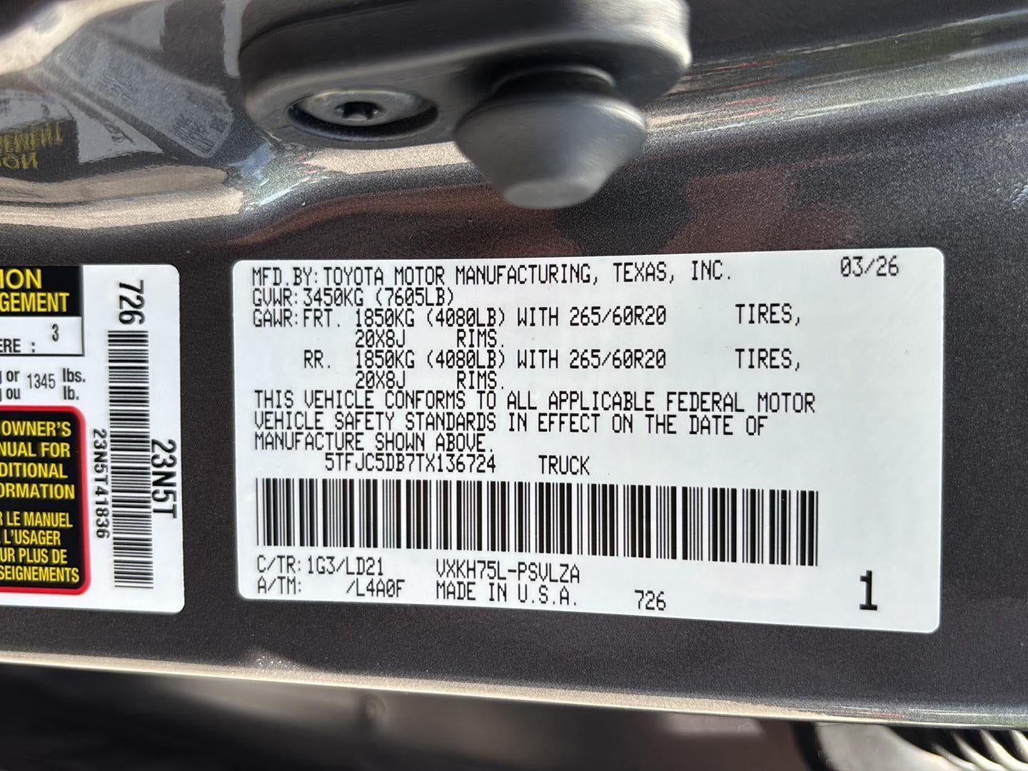 2026 Toyota Tundra i-FORCE MAX Tundra Limited