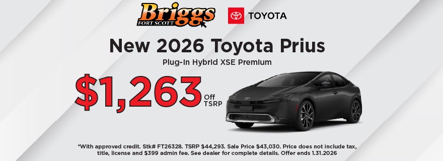 2026 Prius Special