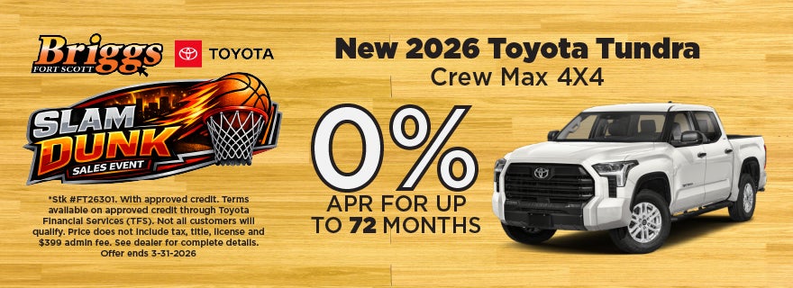 New 2026 Toyota Tundra