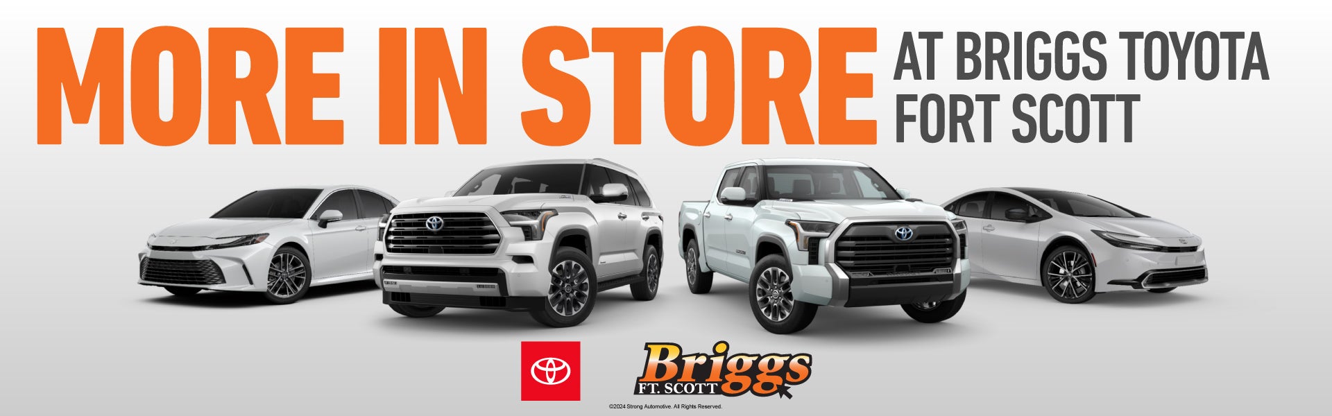More in Store at Briggs Toyota Fort Scott