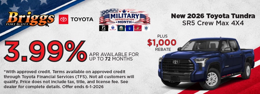 2026 Toyota Tundra SR5 Crew Max 4x4