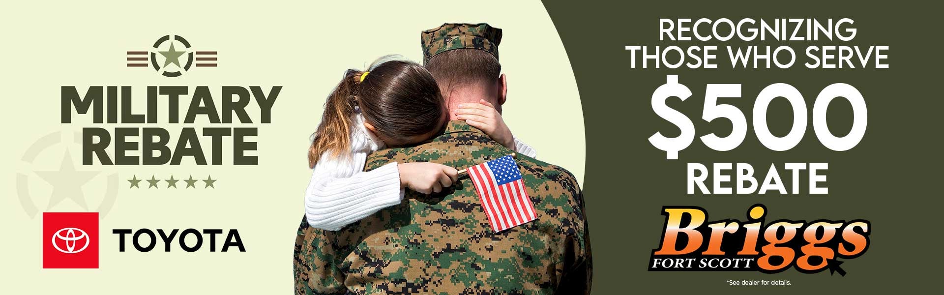 Military Rebate